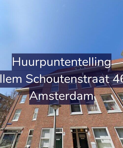 Foto gevel Huurpuntentelling voor Willem Schoutenstraat 46-2, Amsterdam
