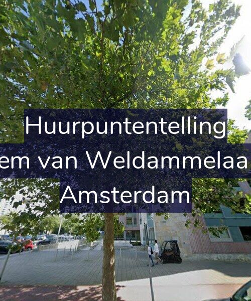 Foto gevel Huurpuntentelling voor Willem van Weldammelaan 85, Amsterdam