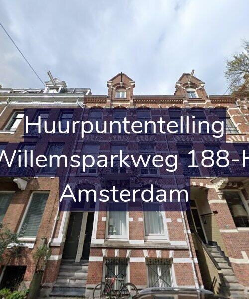 Foto gevel Huurpuntentelling voor Willemsparkweg 188-H, Amsterdam