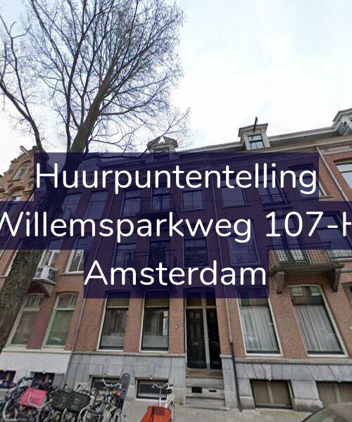 Foto gevel Huurpuntentelling voor Willemsparkweg 107-H, Amsterdam