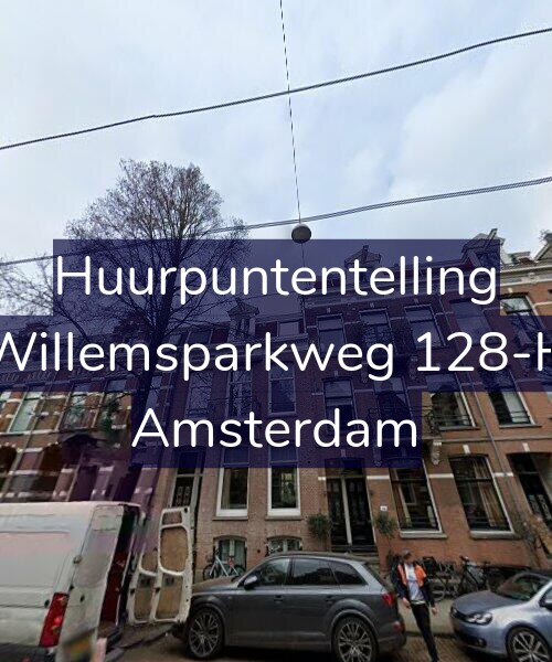 Foto gevel Huurpuntentelling voor Willemsparkweg 128-H, Amsterdam