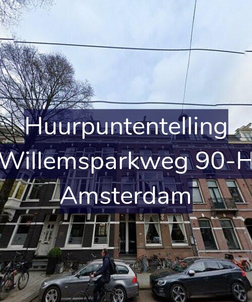Foto gevel Huurpuntentelling voor Willemsparkweg 90-H, Amsterdam