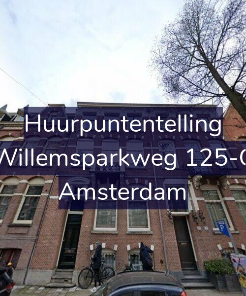 Foto gevel Huurpuntentelling voor Willemsparkweg 125-C, Amsterdam