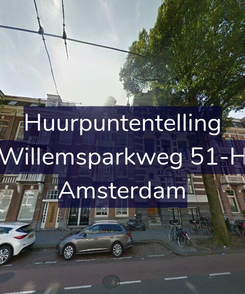 Foto gevel Huurpuntentelling voor Willemsparkweg 51-H, Amsterdam