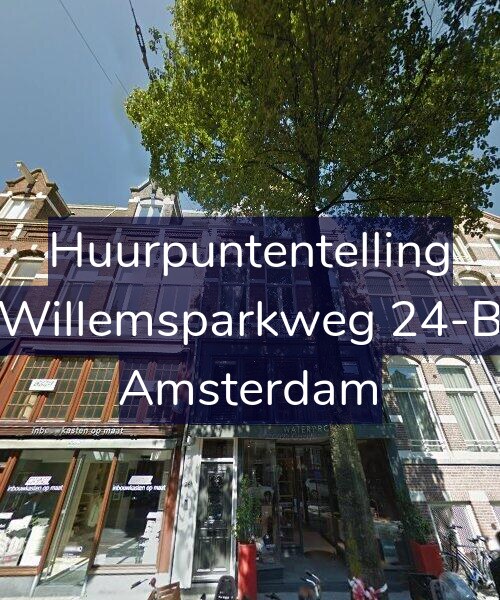 Foto gevel Huurpuntentelling voor Willemsparkweg 24-B, Amsterdam