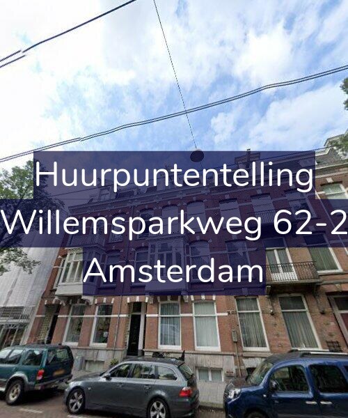 Foto gevel Huurpuntentelling voor Willemsparkweg 62-2, Amsterdam