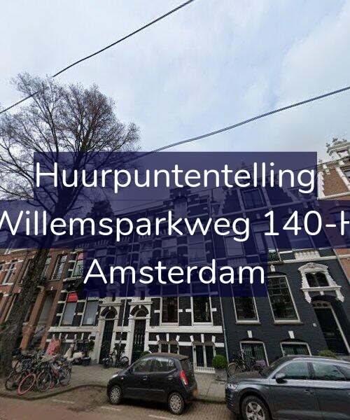 Foto gevel Huurpuntentelling voor Willemsparkweg 140-H, Amsterdam