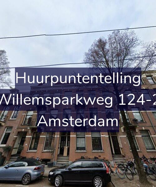 Foto gevel Huurpuntentelling voor Willemsparkweg 124-2, Amsterdam