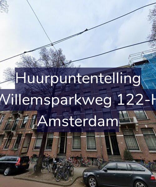 Foto gevel Huurpuntentelling voor Willemsparkweg 122-H, Amsterdam