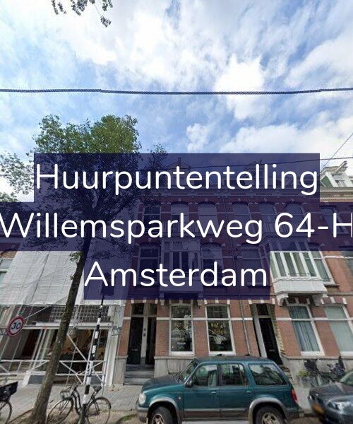 Foto gevel Huurpuntentelling voor Willemsparkweg 64-H, Amsterdam