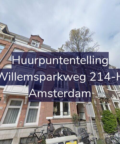 Foto gevel Huurpuntentelling voor Willemsparkweg 214-H, Amsterdam