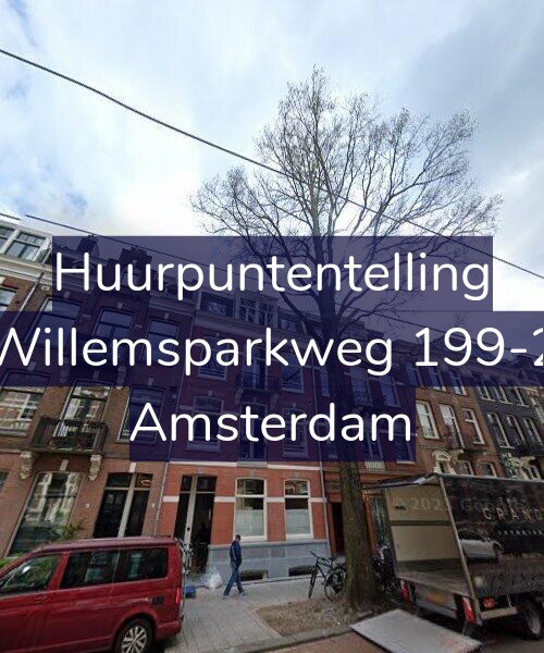 Foto gevel Huurpuntentelling voor Willemsparkweg 199-2, Amsterdam