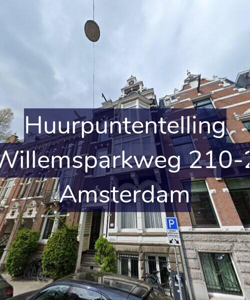 Foto gevel Huurpuntentelling voor Willemsparkweg 210-2, Amsterdam