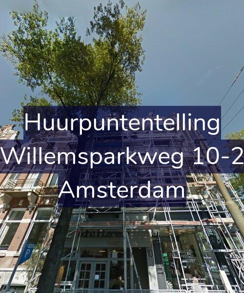 Foto gevel Huurpuntentelling voor Willemsparkweg 10-2, Amsterdam