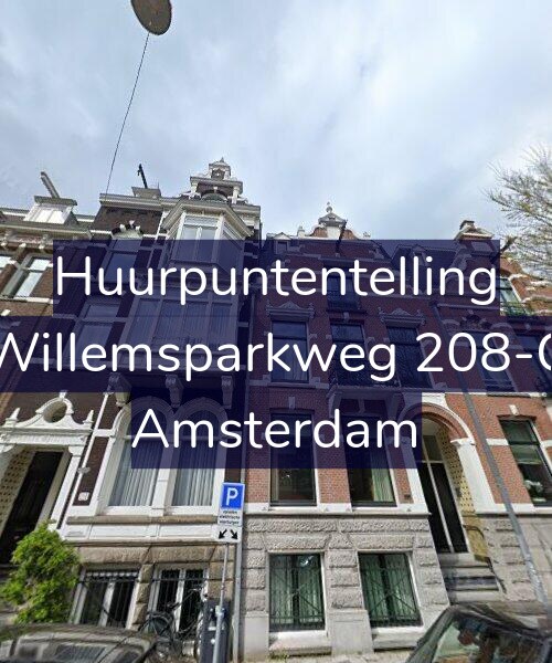 Foto gevel Huurpuntentelling voor Willemsparkweg 208-C, Amsterdam