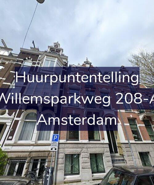 Foto gevel Huurpuntentelling voor Willemsparkweg 208-A, Amsterdam