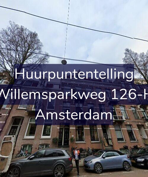 Foto gevel Huurpuntentelling voor Willemsparkweg 126-H, Amsterdam