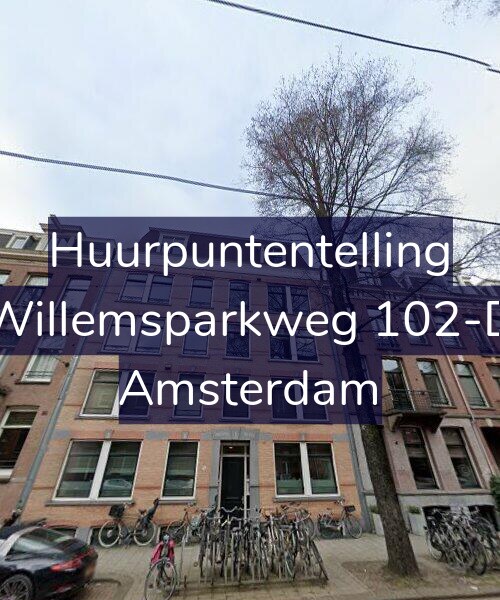 Foto gevel Huurpuntentelling voor Willemsparkweg 102-D, Amsterdam