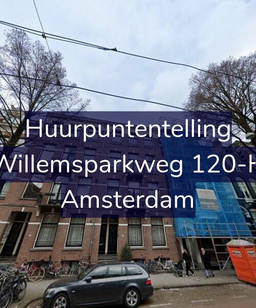 Foto gevel Huurpuntentelling voor Willemsparkweg 120-H, Amsterdam