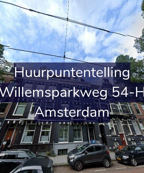 Foto gevel Huurpuntentelling voor Willemsparkweg 54-H, Amsterdam