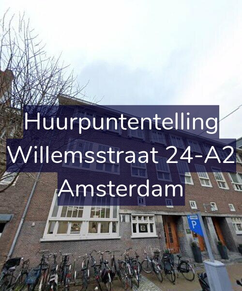 Foto gevel Huurpuntentelling voor Willemsstraat 24-A2, Amsterdam