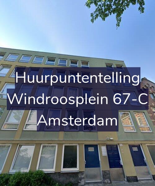 Foto gevel Huurpuntentelling voor Windroosplein 67-C, Amsterdam