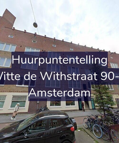 Foto gevel Huurpuntentelling voor Witte de Withstraat 90-H, Amsterdam