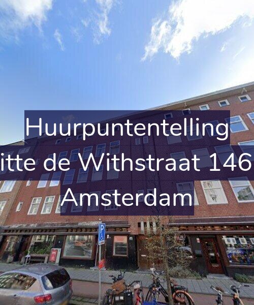 Foto gevel Huurpuntentelling voor Witte de Withstraat 146-H, Amsterdam