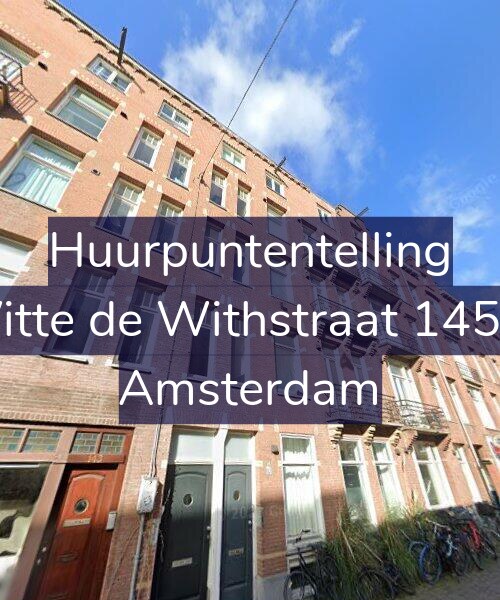 Foto gevel Huurpuntentelling voor Witte de Withstraat 145-1, Amsterdam