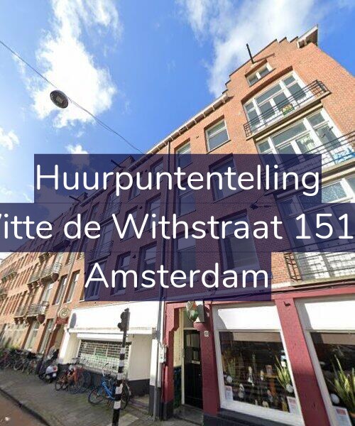 Foto gevel Huurpuntentelling voor Witte de Withstraat 151-2, Amsterdam