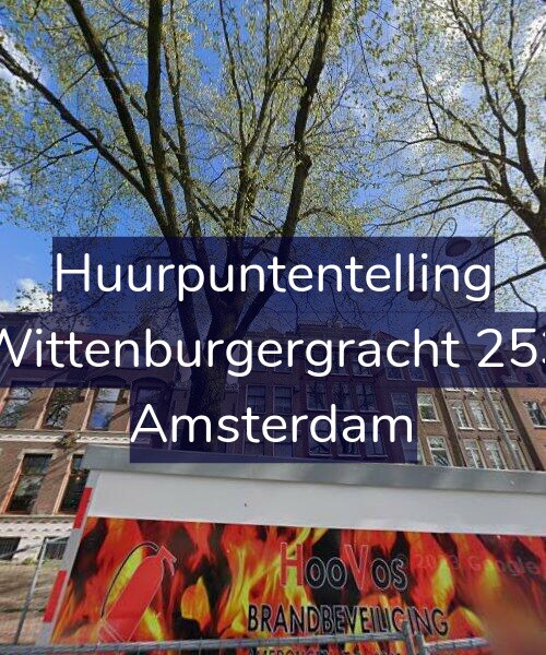 Foto gevel Huurpuntentelling voor Wittenburgergracht 253, Amsterdam