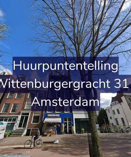 Foto gevel Huurpuntentelling voor Wittenburgergracht 311, Amsterdam