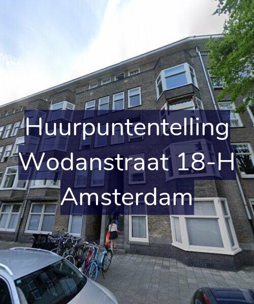 Foto gevel Huurpuntentelling voor Wodanstraat 18-H, Amsterdam