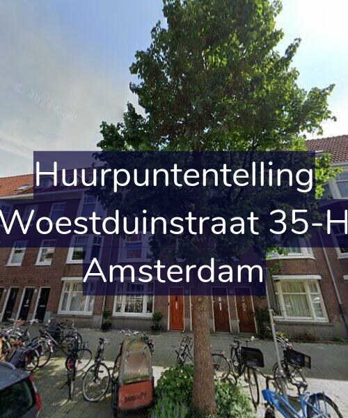 Foto gevel Huurpuntentelling voor Woestduinstraat 35-H, Amsterdam