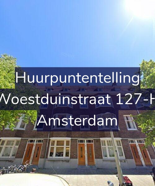 Foto gevel Huurpuntentelling voor Woestduinstraat 127-H, Amsterdam