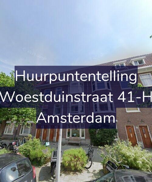 Foto gevel Huurpuntentelling voor Woestduinstraat 41-H, Amsterdam
