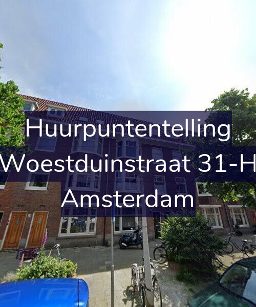 Foto gevel Huurpuntentelling voor Woestduinstraat 31-H, Amsterdam