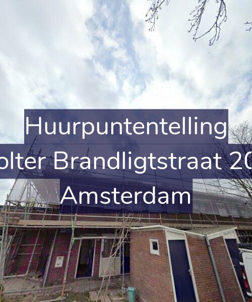 Foto gevel Huurpuntentelling voor Wolter Brandligtstraat 20-1, Amsterdam