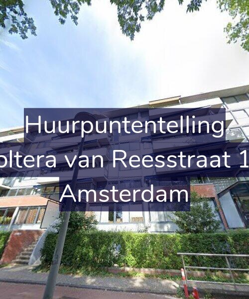 Foto gevel Huurpuntentelling voor Woltera van Reesstraat 131, Amsterdam