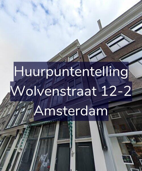 Foto gevel Huurpuntentelling voor Wolvenstraat 12-2, Amsterdam