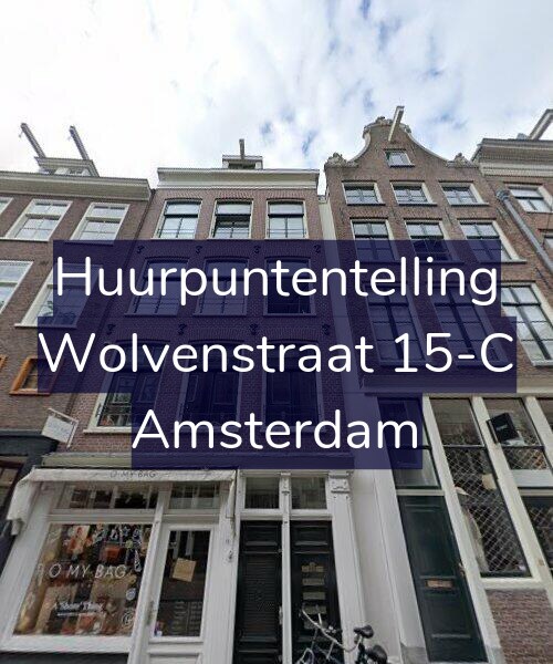 Foto gevel Huurpuntentelling voor Wolvenstraat 15-C, Amsterdam