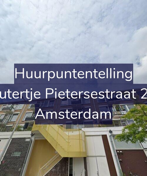 Foto gevel Huurpuntentelling voor Woutertje Pietersestraat 22-3, Amsterdam