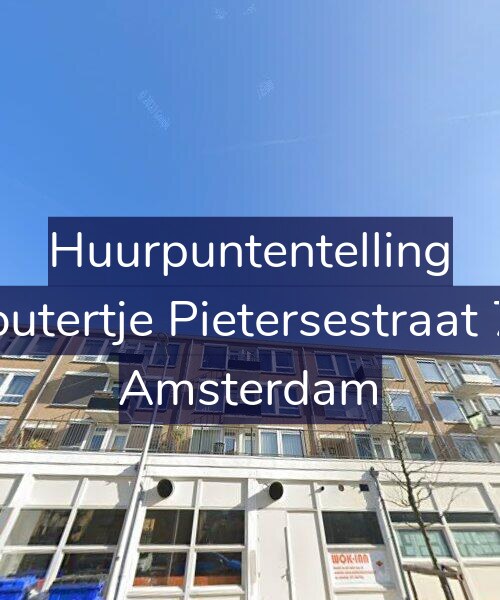 Foto gevel Huurpuntentelling voor Woutertje Pietersestraat 7-2, Amsterdam