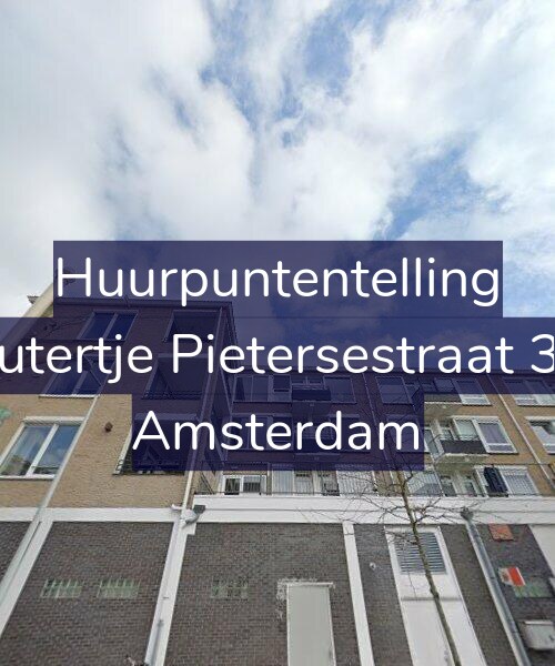 Foto gevel Huurpuntentelling voor Woutertje Pietersestraat 38-3, Amsterdam