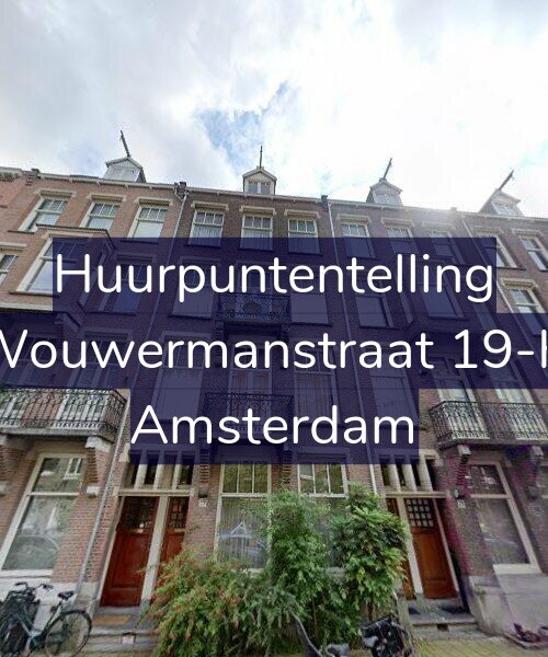 Foto gevel Huurpuntentelling voor Wouwermanstraat 19-H, Amsterdam
