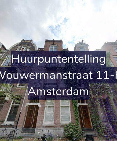 Foto gevel Huurpuntentelling voor Wouwermanstraat 11-H, Amsterdam