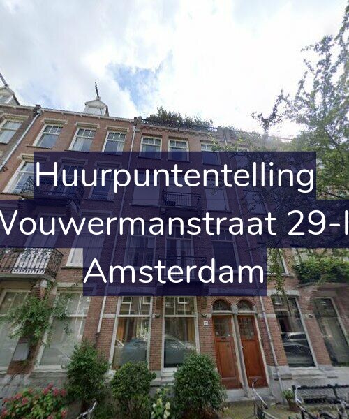 Foto gevel Huurpuntentelling voor Wouwermanstraat 29-H, Amsterdam