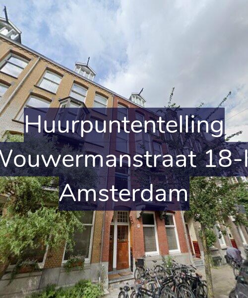 Foto gevel Huurpuntentelling voor Wouwermanstraat 18-H, Amsterdam