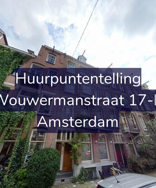 Foto gevel Huurpuntentelling voor Wouwermanstraat 17-B, Amsterdam