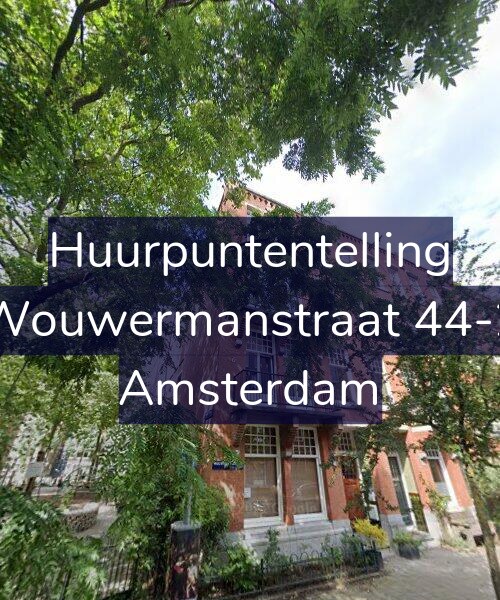 Foto gevel Huurpuntentelling voor Wouwermanstraat 44-2, Amsterdam